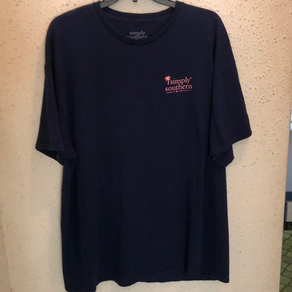 Simply Southern Navy Blue Short Sleeve Tee